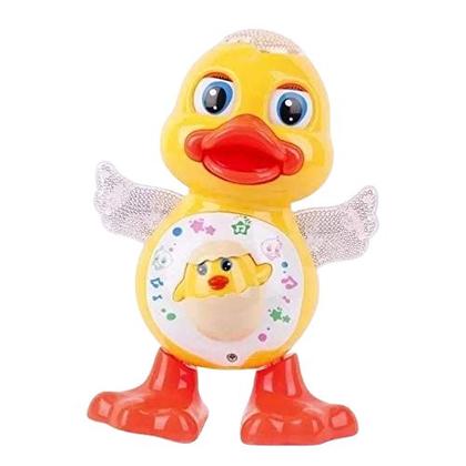Imagem de Brinquedo Pato Patinho Dançante Musical Dança, Anda, Mexe, com Luz E Som