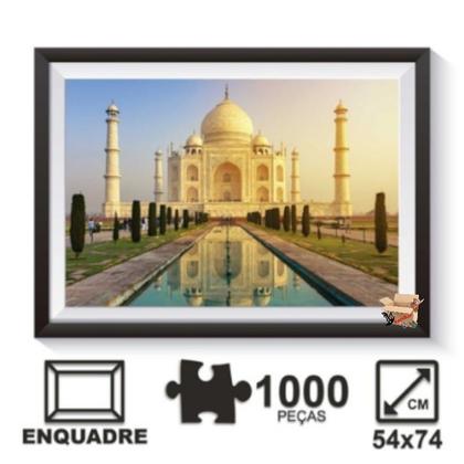 Imagem de Brinquedo Pedagógico Educativo Quebra Cabeça Gigante Taj Mahal 1000 Peças - Pais E Filhos