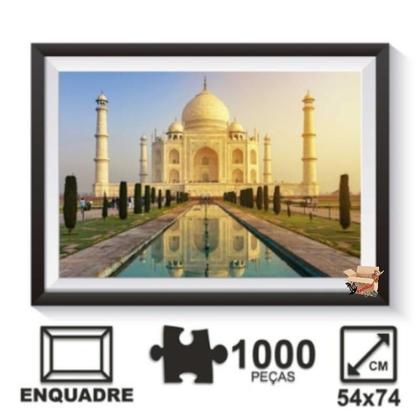 Imagem de Brinquedo Pedagógico Quebra Cabeça Gigante Taj Mahal 1000 Pç