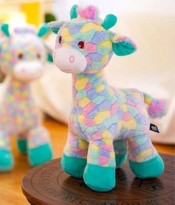 Imagem de Brinquedo Pelúcia Bichinhos Olhos Grandes Divertidos Ursinhos Para Nichos Urso De Pelúcia Animais Zoo Safari