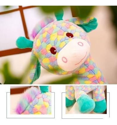 Imagem de Brinquedo Pelúcia Bichinhos Olhos Grandes Divertidos Ursinhos Para Nichos Urso De Pelúcia Animais Zoo Safari