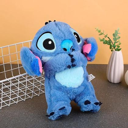 Imagem de Brinquedo Pelúcia Stitch Disney Grande Fofinho Boneco Com Movimento