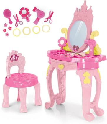 Imagem de Brinquedo Penteadeira Princesas com Acessórios Xplast 3117