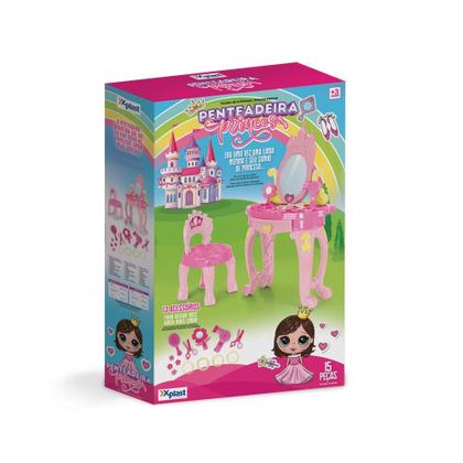 Imagem de Brinquedo Penteadeira Princesas com Acessórios Xplast 3117