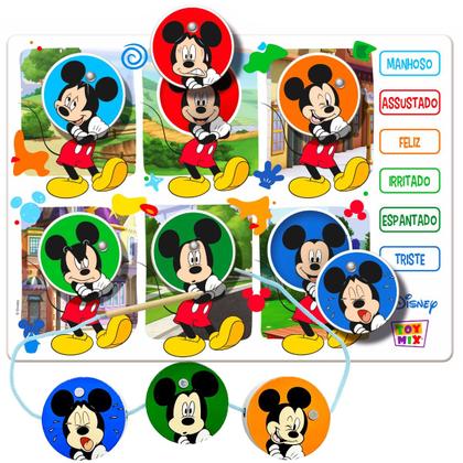 Imagem de Brinquedo Pescaria De Emoções Mickey Mouse Disney Encaixe