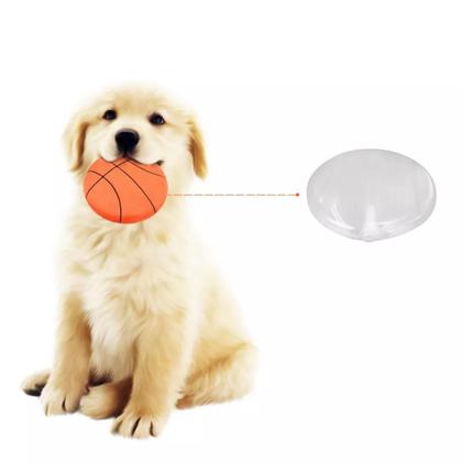 Imagem de Brinquedo Pet de Pelúcia Disco Sonoro - Esporte 15cm - Rota 200