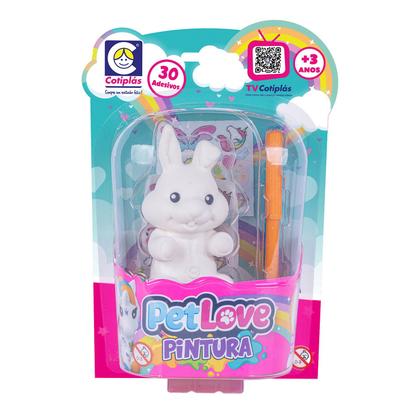 Brinquedo Pet Love Pintura Bonecos De Colorir Conjunto Adesivos E Canetas Coloridas - Cotiplás - Cotiplas Imagem de Brinquedo Pet Love Pintura Bonecos De Colorir Conjunto Adesivos E Canetas Coloridas - Cotiplás