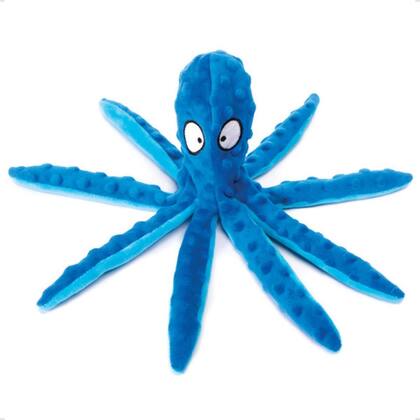 Imagem de Brinquedo Pet Pelúcia Cães Gatos Polvo Amigo Octopus C/ Som