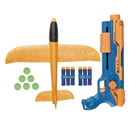 Imagem de Brinquedo Planador Lançador Super Shot Plus 3 em 1 - DM Toys