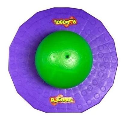 Imagem de Brinquedo Pogobol Pula Pula Cor Roxo E Verde
