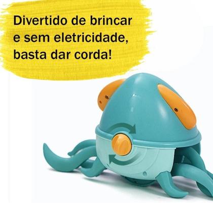 Imagem de Brinquedo Polvo Infantil Divertido Com Movimento Brinque Na Terra e Na Água unissex