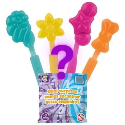 Imagem de Brinquedo Pônei Rainbow Surprise Com Acessorios Cotiplás