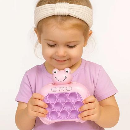 Imagem de Brinquedo Pop It Eletrônico Com Som Anti Stress Educativo
