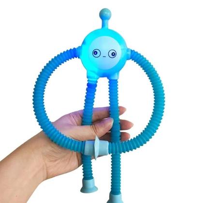 Imagem de Brinquedo Pop it Tubos com ventosa e luz
