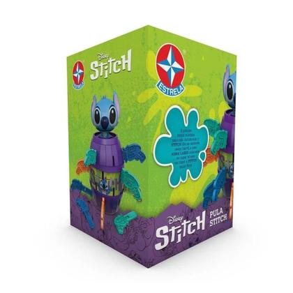 Imagem de Brinquedo Pula Stitch Estrela Disney Jogo Criança Família Lançamento Divetido Infantil Stich