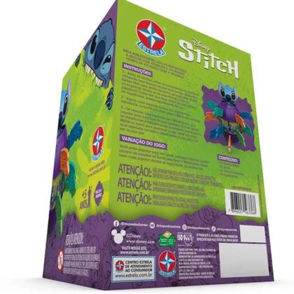 Imagem de Brinquedo Pula Stitch Estrela Disney Jogo Criança Família Lançamento Divetido Infantil Stich