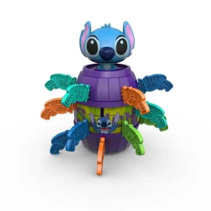 Imagem de Brinquedo Pula Stitch Estrela Disney Jogo Criança Família Lançamento Divetido Infantil Stich