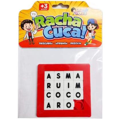 Imagem de Brinquedo Racha Cuca - letras