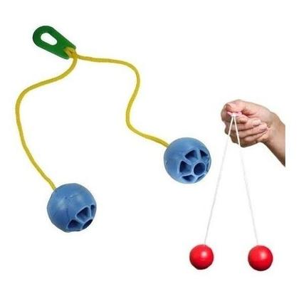 Imagem de Brinquedo Retro Bola Bate Bate Anos 80 Bate Bag Teco Teco Boli Bolacho Diversão Adulto Infantil