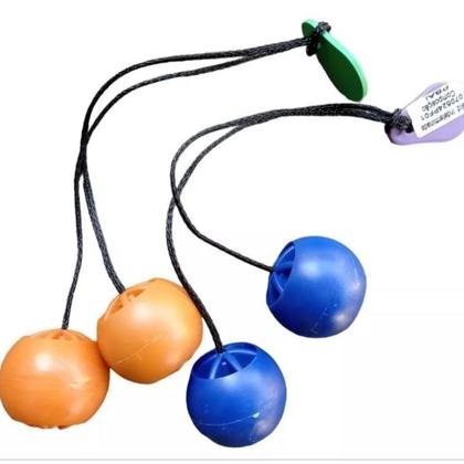 Imagem de Brinquedo Retro Bola Bate Bate Anos 80 Bate Bag Teco Teco Boli Bolacho Diversão Adulto Infantil