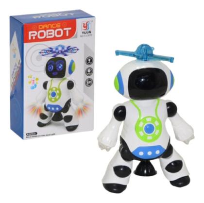Imagem de Brinquedo Robô E Dança Gira 360 Som & Luz Dançarino