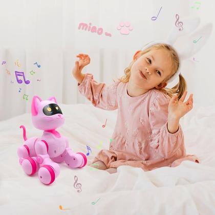 Imagem de Brinquedo robô para cães com controle remoto Robot Cat Ysityum para crianças a partir de 3 anos