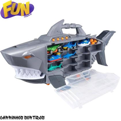 Imagem de Brinquedo Robô Tubarão Maleta Beast Machines - F01115  Fun