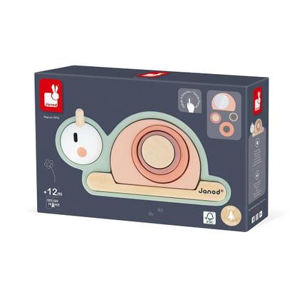 Imagem de Brinquedo Sensorial de Madeira Sweet Cocoon com Atividades para Bebês +12 Meses