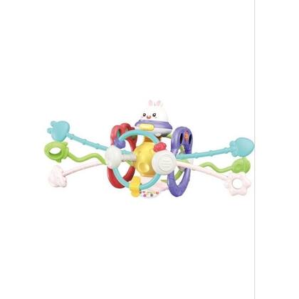 Imagem de Brinquedo Sensorial Educativo 6 em 1 para Bebê +12 Meses Mordedor Interativo Montessori