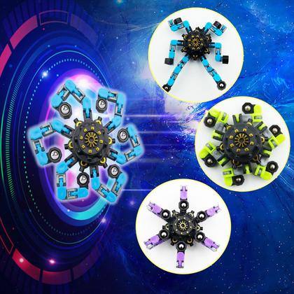 Brinquedo sensorial engraçado transformável Fidget Spinners YIZER, 9 unidades Imagem de Brinquedo sensorial engraçado transformável Fidget Spinners YIZER, 9 unidades