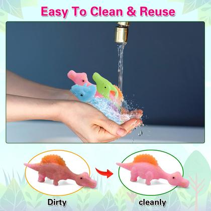 Imagem de Brinquedo Sling Shot Dinossauro - 20 Unidades - Mantyplay