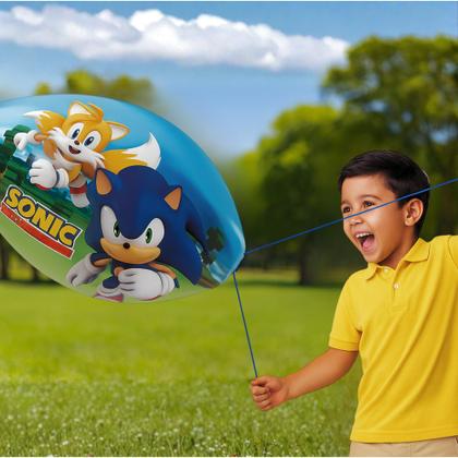 Imagem de Brinquedo Sonic Vai E Vem Infantil Líder Para Diversão Ativa