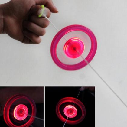 Brinquedo Spinner de corda Giro Maluco gira com luz led - Marca Imagem de Brinquedo Spinner de corda Giro Maluco gira com luz led