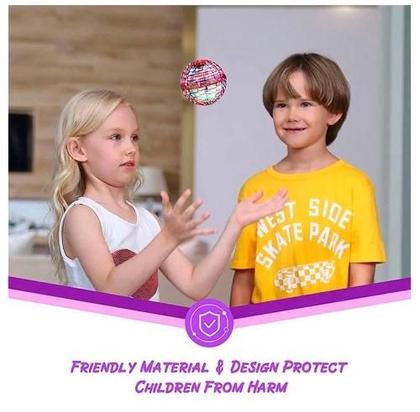 Imagem de Brinquedo Spinner Voador Led Flynova Pro Bola Esfera Mini Drone