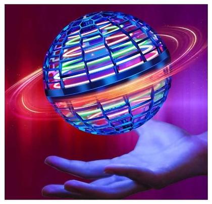 Imagem de Brinquedo Spinner Voador Led Flynova Pro Bola Esfera Mini Drone