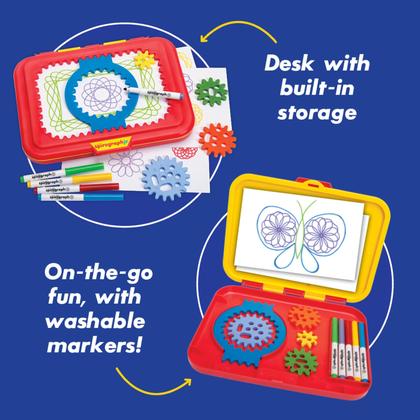 Imagem de Brinquedo Spirograph Jr. Jumbo Size Gears Classic Retro para crianças a partir de 3 anos