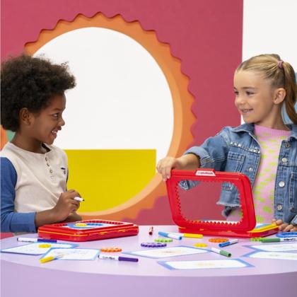 Imagem de Brinquedo Spirograph Jr. Jumbo Size Gears Classic Retro para crianças a partir de 3 anos