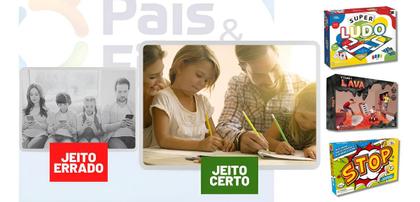 Imagem de Brinquedo Tabuleiro Super Ludo Jogo Família Criança Didático Infantil Interativo Educacional Estratégia Presente