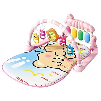 Imagem de Brinquedo Tapete de Atividades Infantil Bebe Musical Piano Interativo Educativo Portátil Dia das Crianças Aniversário Kids Menino Menina