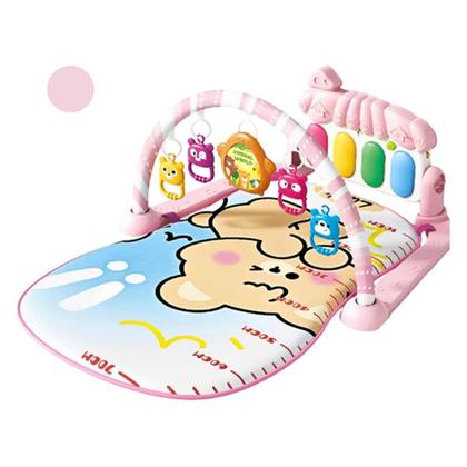 Imagem de Brinquedo Tapete de Atividades Infantil Bebe Musical Piano Interativo Educativo Portátil Dia das Crianças Aniversário Kids Menino Menina