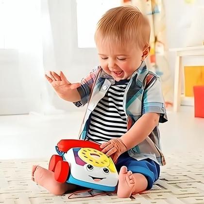 Imagem de Brinquedo Telefone Feliz Com Rodinha Dpn22 - Fisher-Price