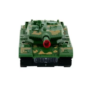 Imagem de Brinquedo Transformers Carro Vira Robo Com Som E Luz Tanque