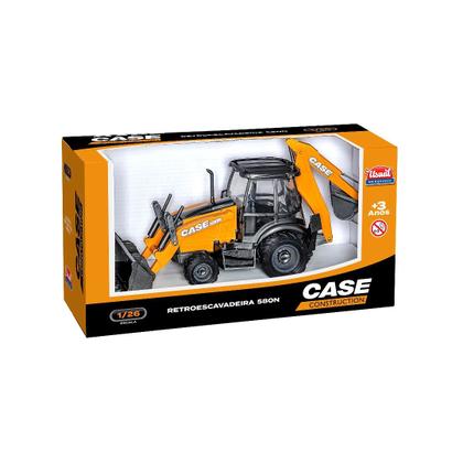 Imagem de Brinquedo Trator Retroescavadeira Case Construction - Usual Brinquedos