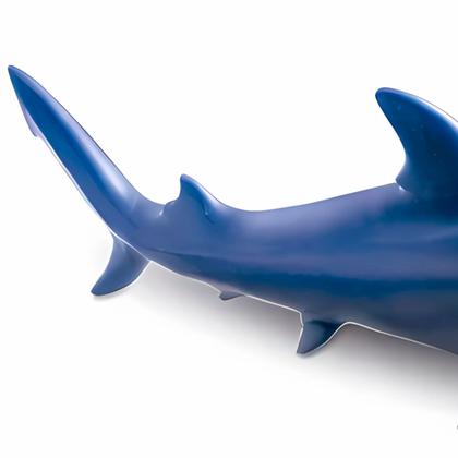 Imagem de Brinquedo Tubarão Realista Em Vinil Boneco Infantil Premium Animal Marinho