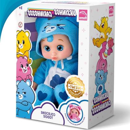 Imagem de Brinquedo Ursinho Carinhoso Azul Para Sua Filha Presente Dia Das Crianças