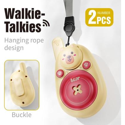 Imagem de Brinquedo Walkie Talkie Crianças Kit com 2 Rádios Comunicadores Infantil Diversão Garantida