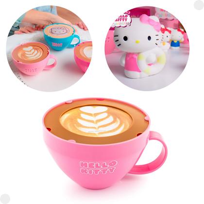 Hello Kitty 激レア！！ Brinquedo Xícara Hello Kitty Cappuccino Surpresa F01423-Fun
