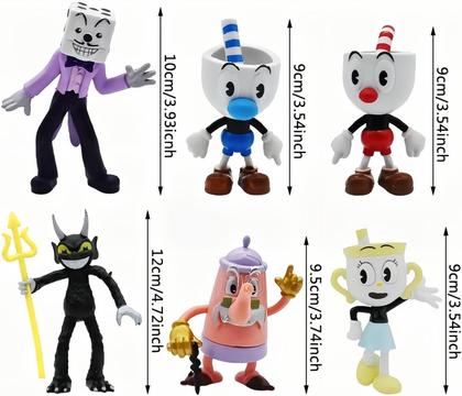 Imagem de Brinquedos Action Figures ELOHYYA, 6 peças para festa de aniversário infantil