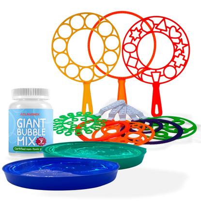 Imagem de Brinquedos ao ar livre Giant Bubble Wands Atlasonix para crianças de mais de 3 anos