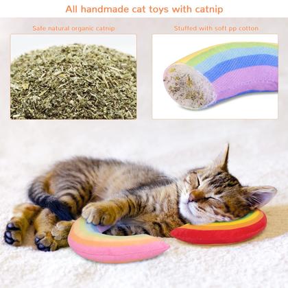 Imagem de Brinquedos Catnip ETEKYER para gatos domésticos com pacote de 2 Catnip